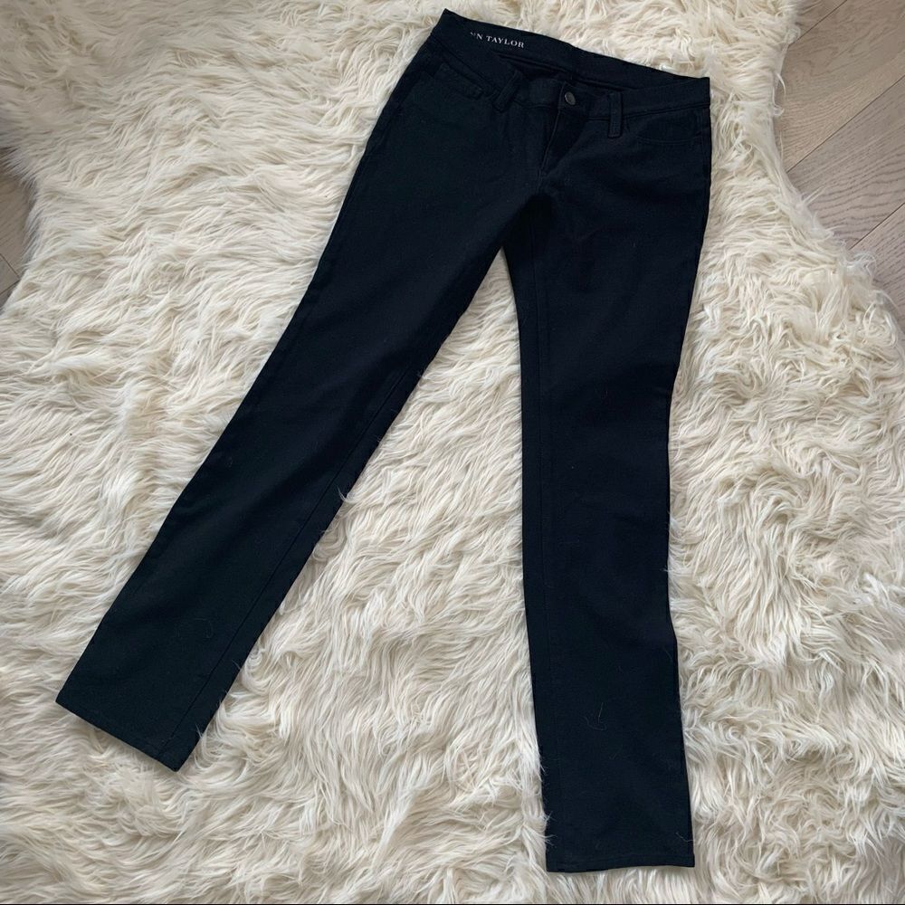 Ann Taylor Black Stretch 5 Pocket Jeans - Size 4